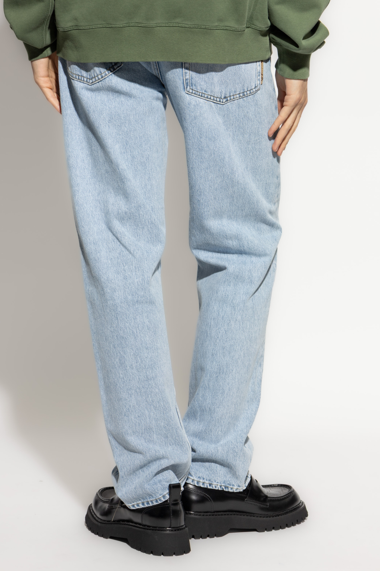 Light blue Jeans with logo Gucci - Vitkac GB